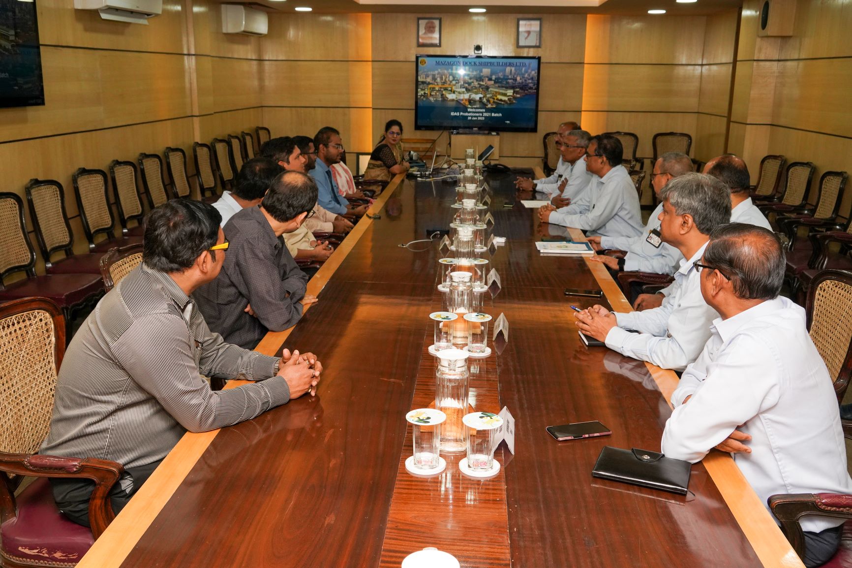 Visit Of IDAS Probationers 2021 Batch - 20th Jan 2023123